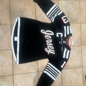 Adidas Black and White Jersey
